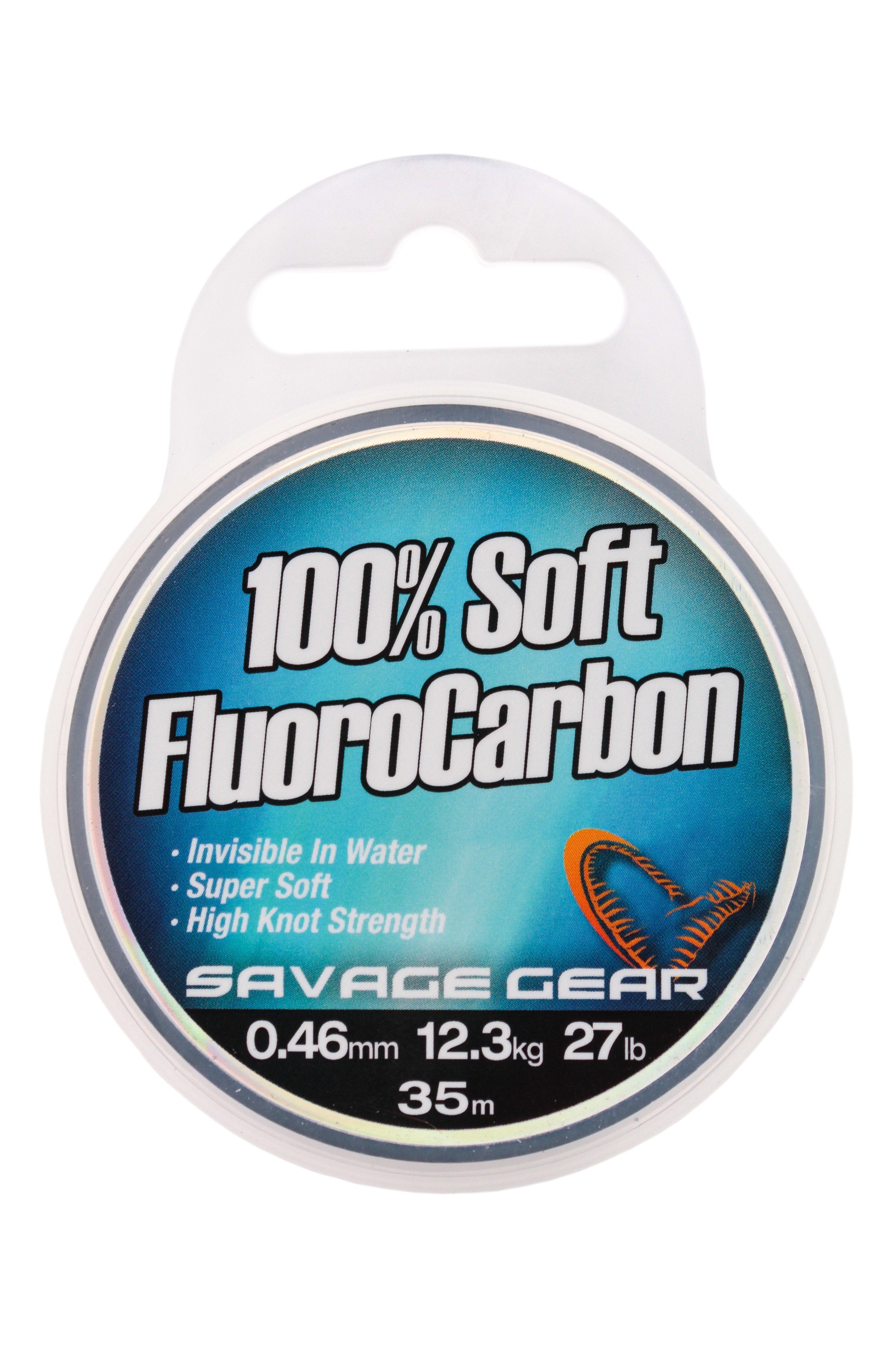 Леска Savage Gear Soft Fluoro Carbon 0.46мм 35м 27lb 12.3кг
