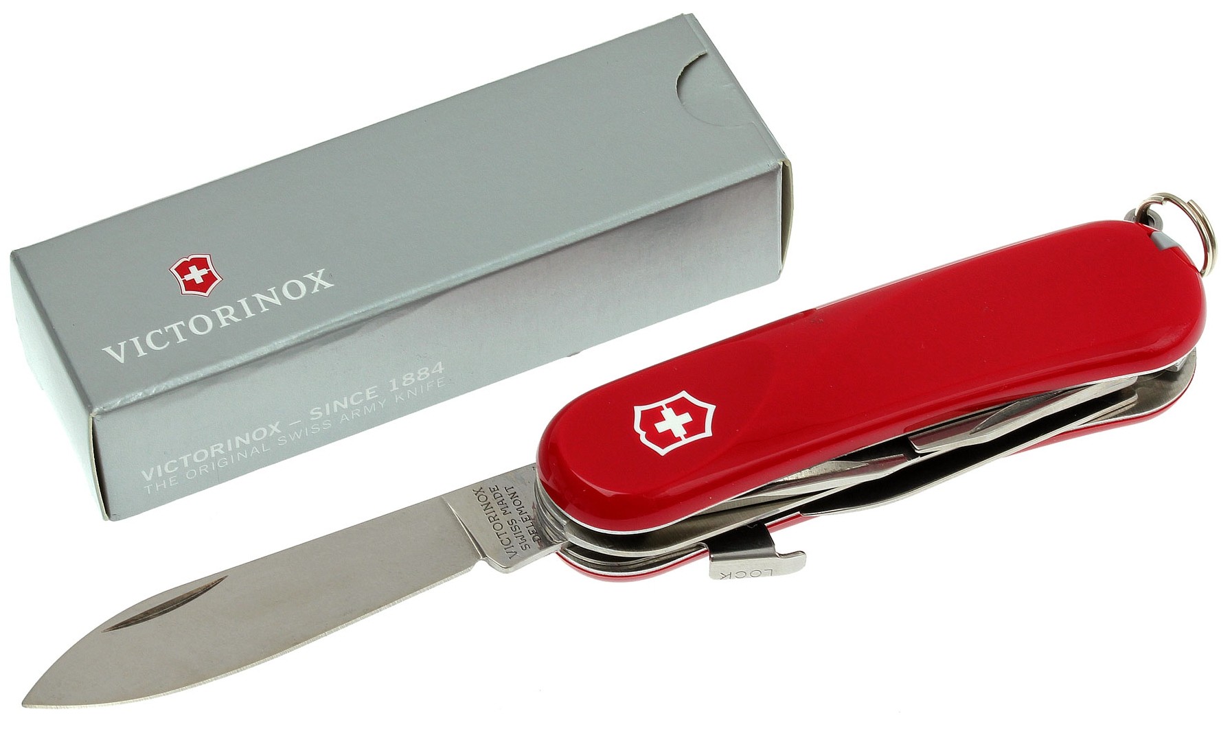 Нож Victorinox Evolution s16 85мм 14 функций красный - фото 1