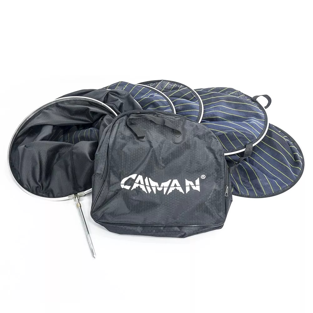Садок Caiman круглый мелкозернистая сетка d 50см 3,0 м 209753 - фото 1