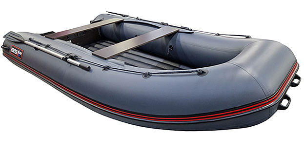 Лодка Хантер 360А НДНД серый - фото 1