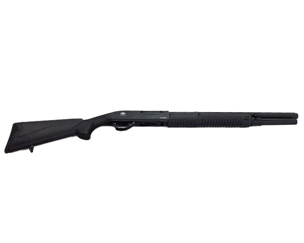 МП HUGLU ATROX A STANDART 12х76, 7+1, PUMP ACTION SHOTGUN * - фото 1