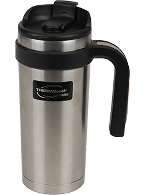 Термос-кружка Thermos Thermocafe navy travel mug 470мл - фото 1