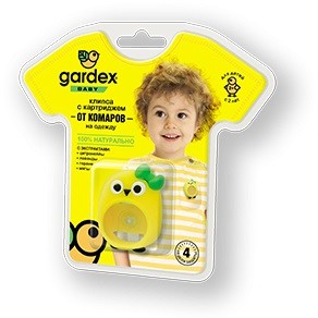 Клипса Gardex Baby от комаров со сменным картриджем - фото 1