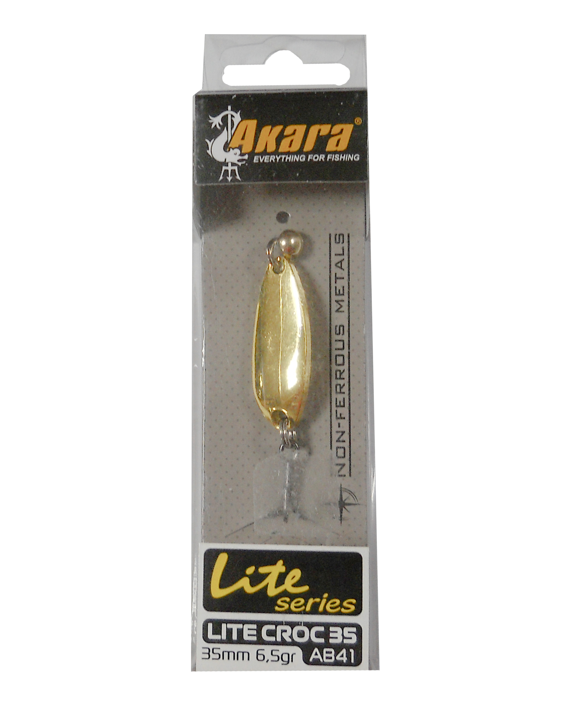 Блесна Akara колеб. Lite series Lite Croc 35 6.5 гр цв. AB41 - фото 1