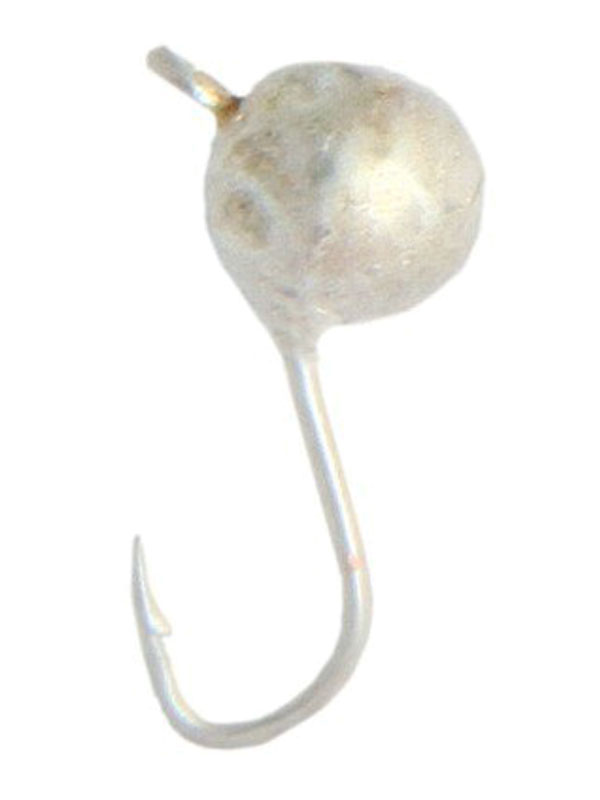 Мормышка Lumicom Дробинка вольф с ушком 6,5мм Ag 1/10 - фото 1