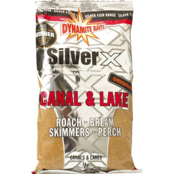 Прикормка Dynamite Baits Silver X 1кг канал-озеро