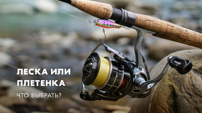 Леска или плетенка: что лучше? Леска или плетенка: что лучше?