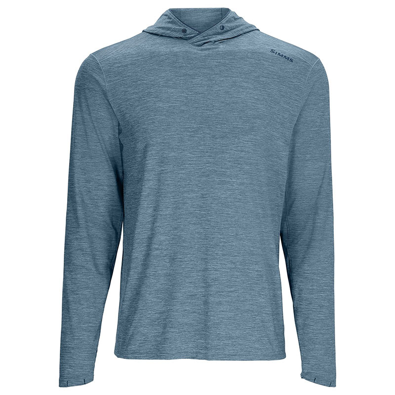 Термофутболка Simms SolarFlex Cooling Hoody Neptune  - фото 1
