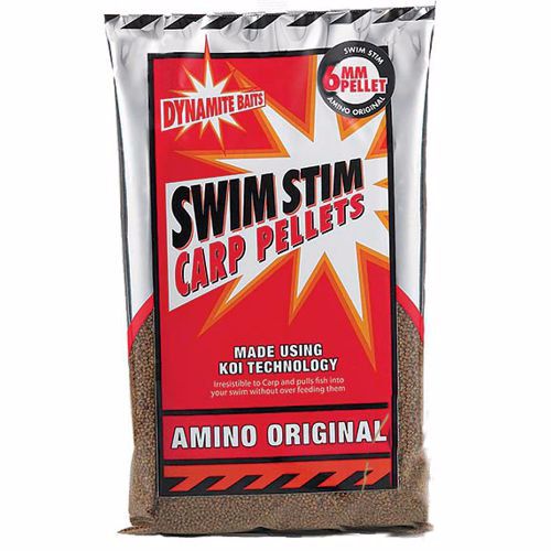 Пеллетс Dynamite Baits Swim stim amino 6мм 900гр - фото 1