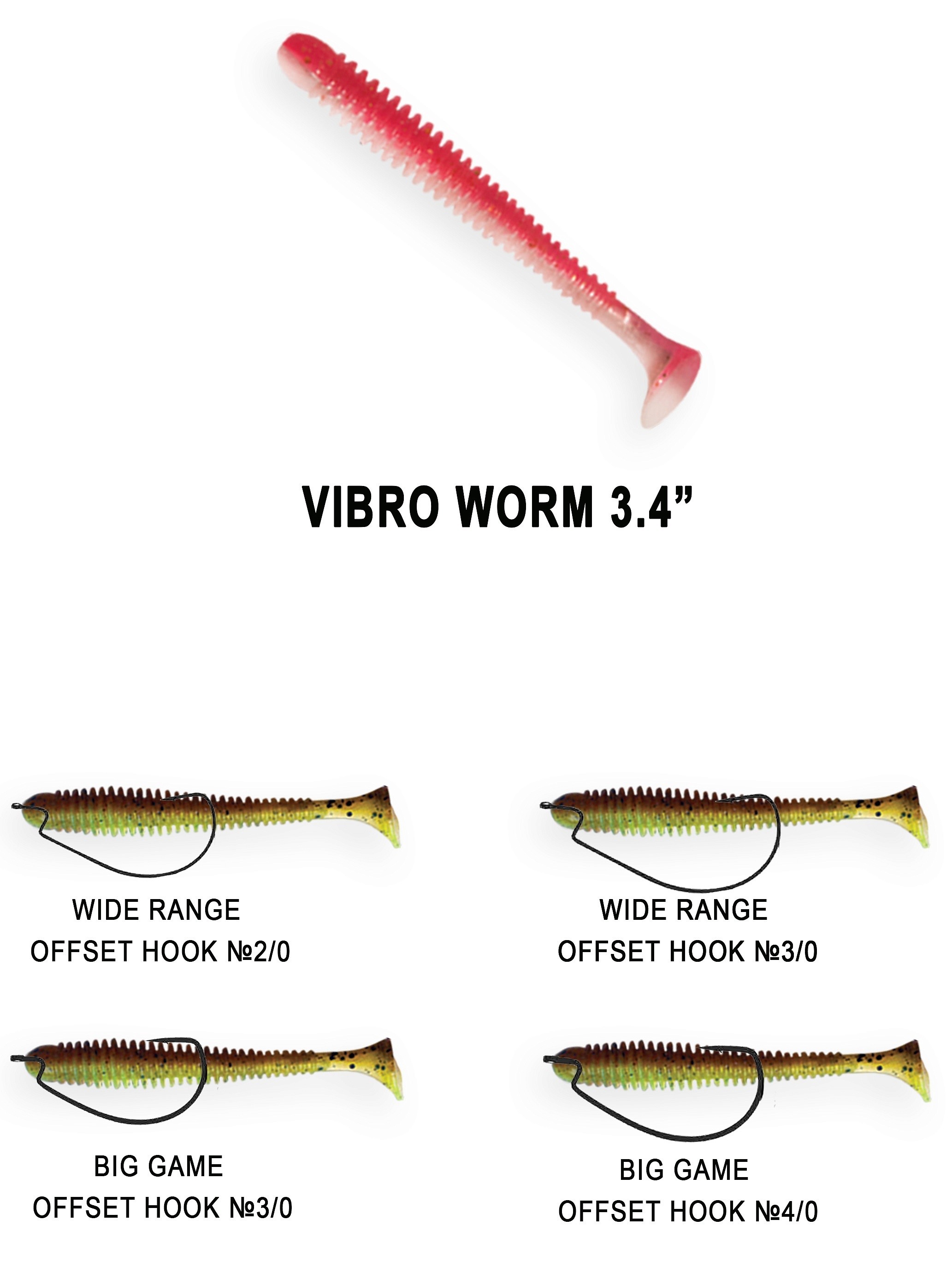 Приманка Crazy Fish Vibro worm 3,4" 12-85-99-6
