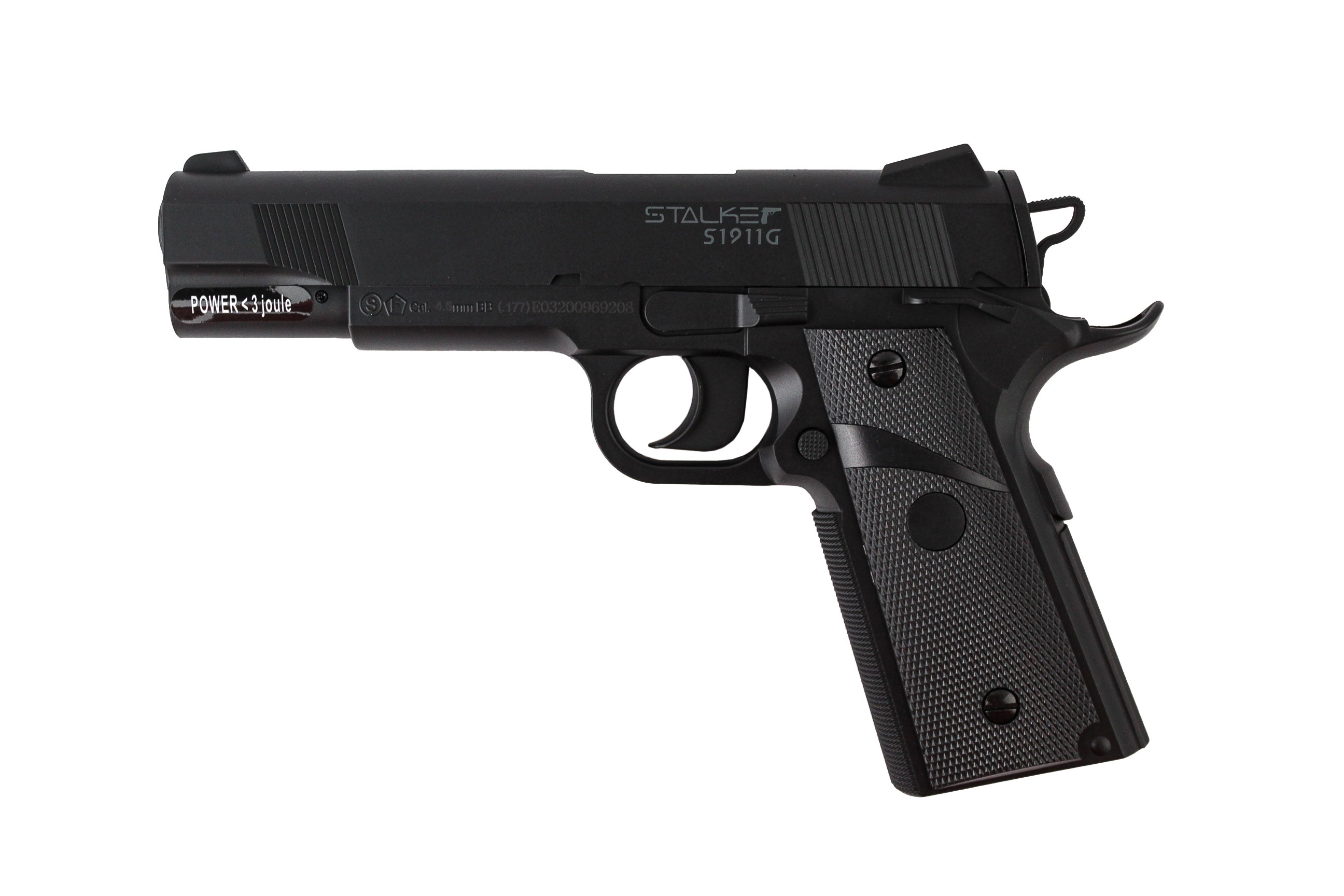 Пистолет Stalker S1911G 4,5мм - фото 1