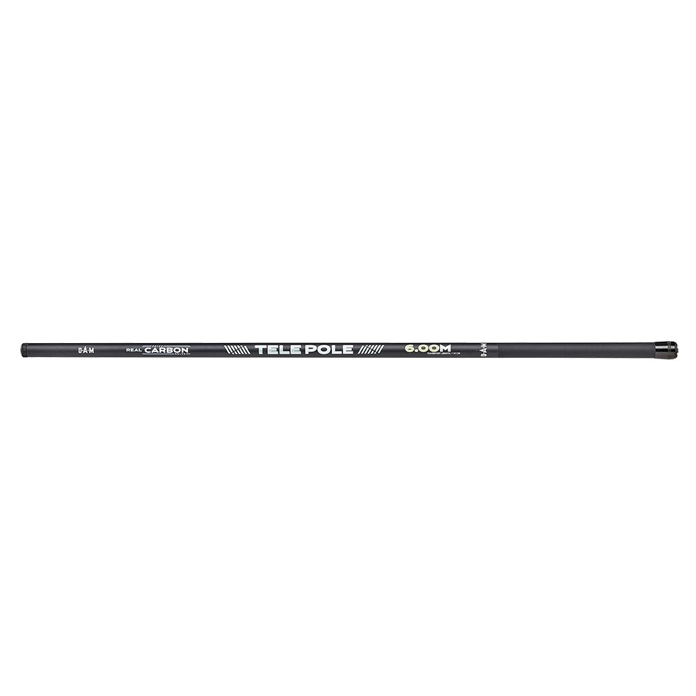 Удилище DAM Real Carbon tele-pole 4м  - фото 1