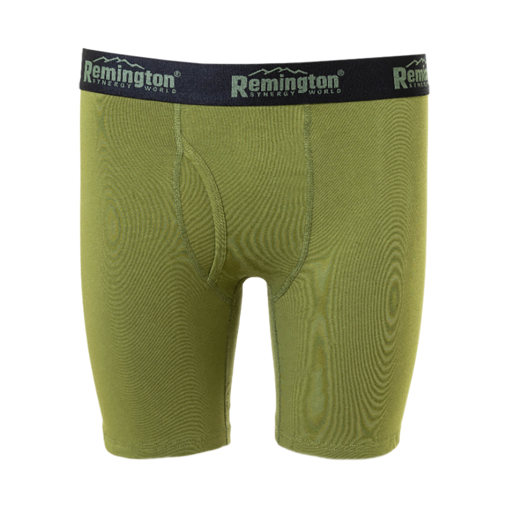 Трусы Remington удлиненные боксеры мужские хаки - фото 1