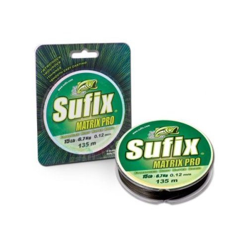 Шнур Sufix Matrix pro green 135м 0,12мм - фото 1