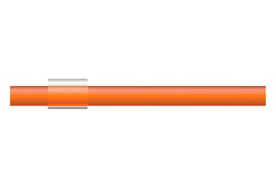 Сторожок Ecopro силиконовый 4мм 75мм оранжевый 1/10 - фото 1