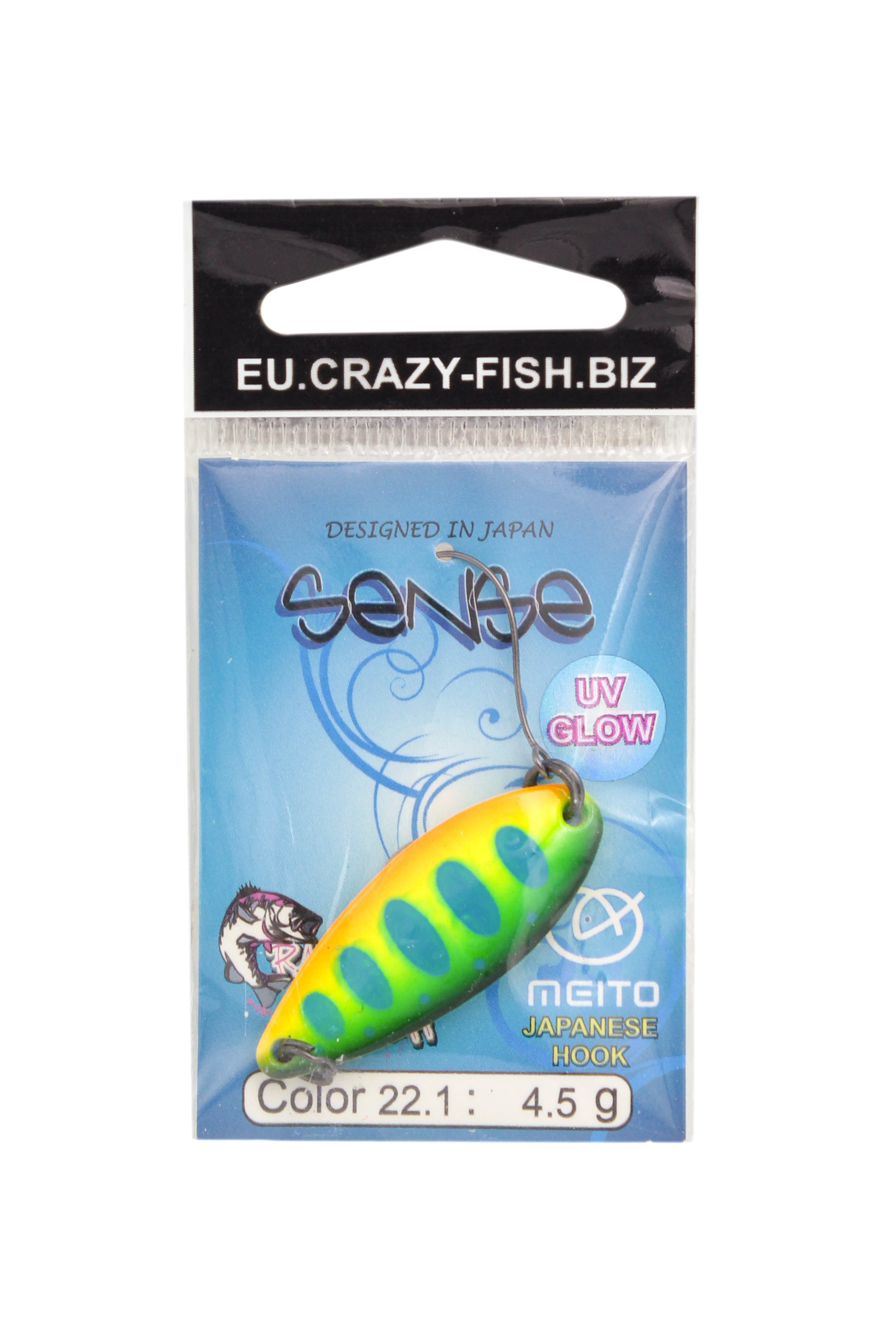 Блесна Crazy Fish Sense №91 2,2гр - фото 1