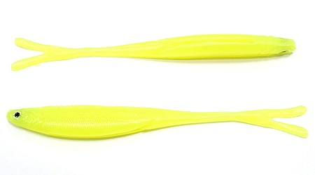 Приманка Lucky Craft Victory tail 5-LY lemon yellow уп 5шт - фото 1