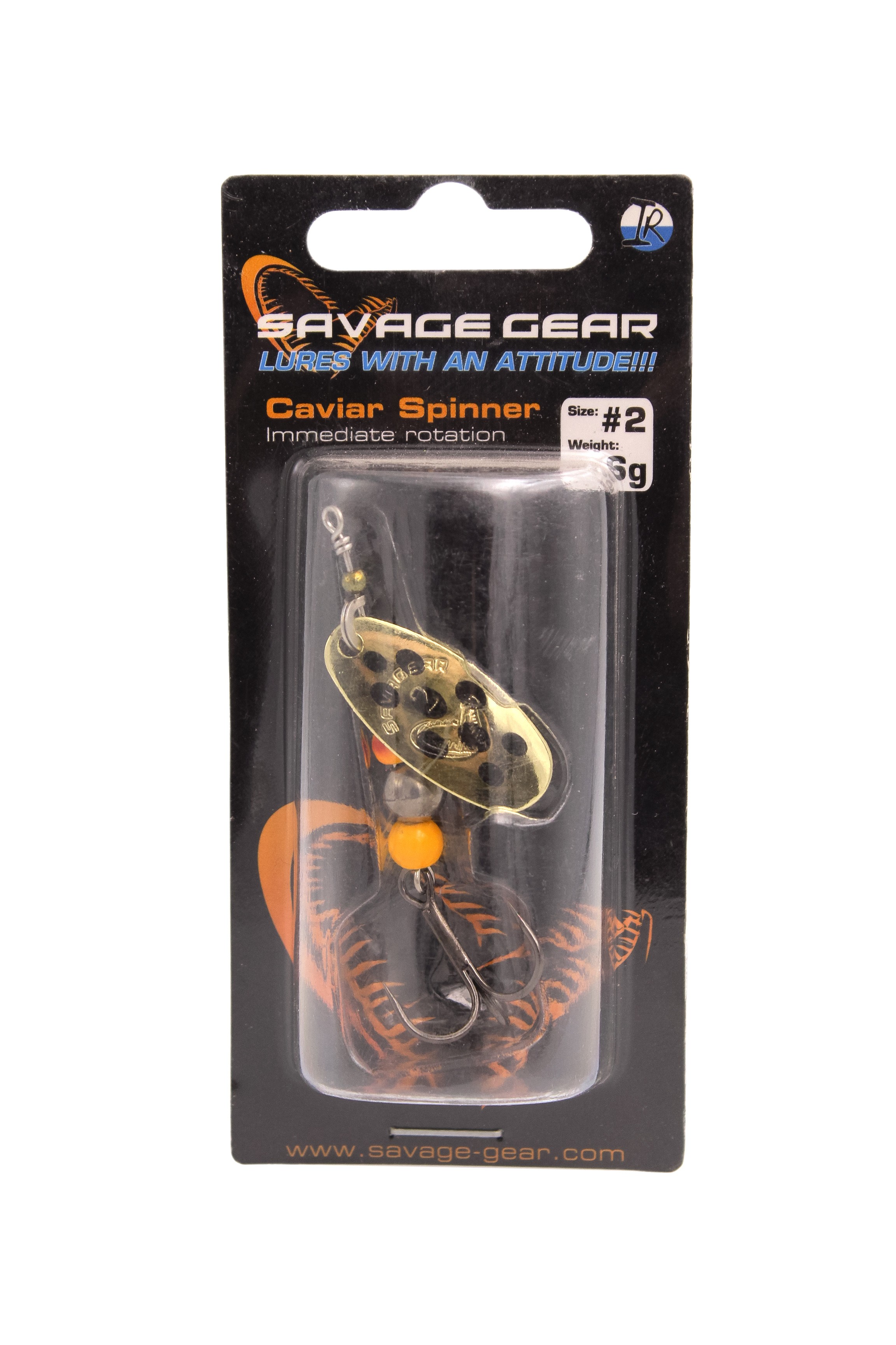 Блесна Savage Gear Caviar Spinner №2 6гр 03-Gold