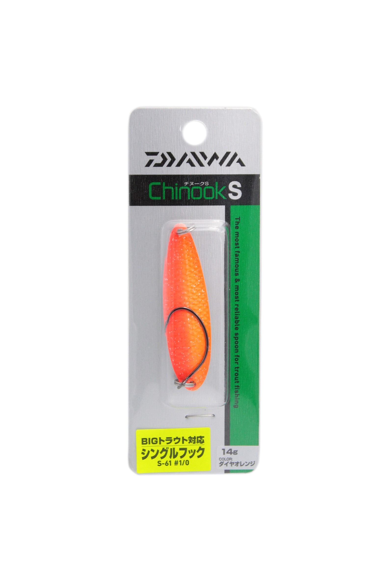 Блесна Daiwa Chinook S 14гр dia orange - фото 1