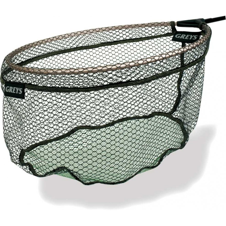 Голова подсачека Greys Landing Net 16 RubberDual Mesh - фото 1