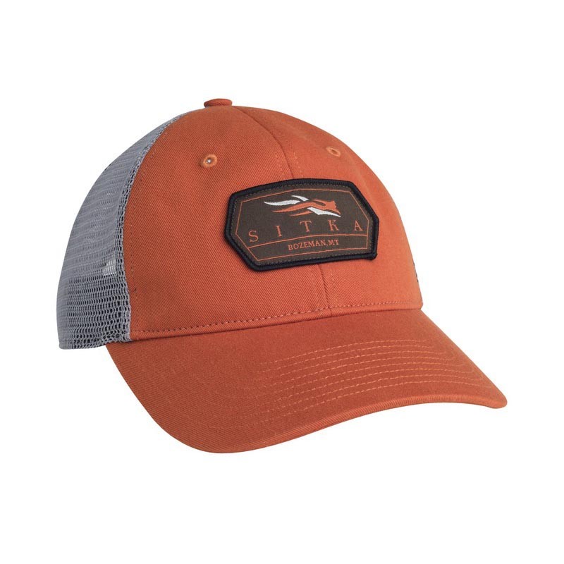 Бейсболка Sitka Meshback trucker bumt orange  - фото 1