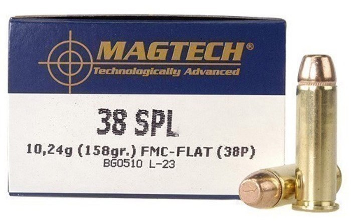 Патрон 38Spl Magtech 10,2 СBС FMJ-Flat - фото 1