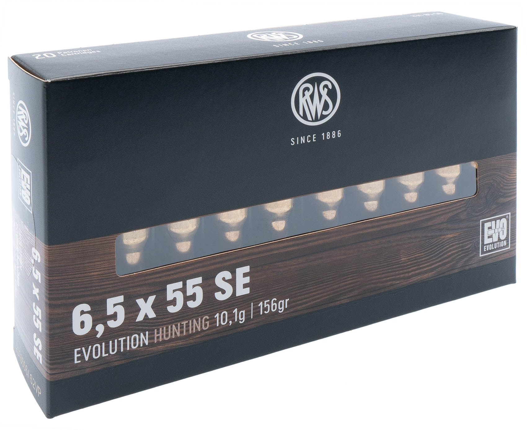 МП 6,5x55SE DN RWS EVO 10,1g 156gr - фото 1