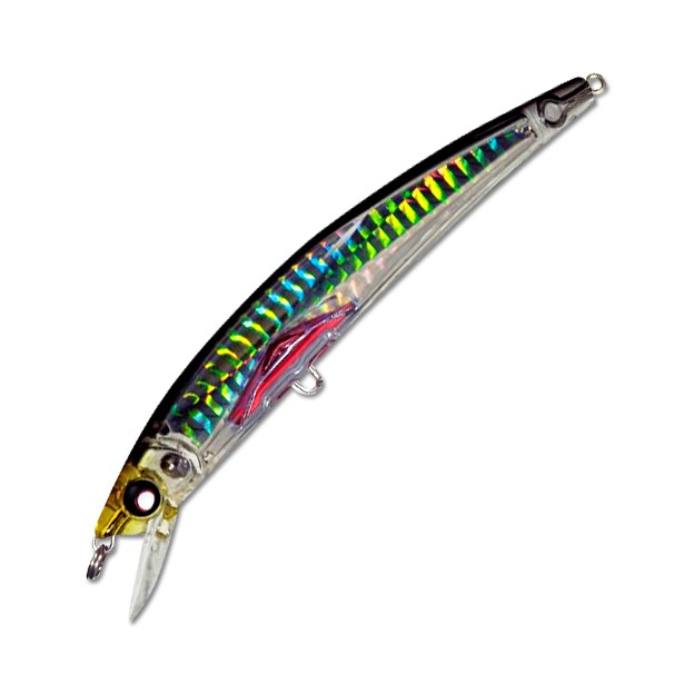 Воблер Yo-Zuri Crystal 3D minnow 90F F976 HSBL - фото 1