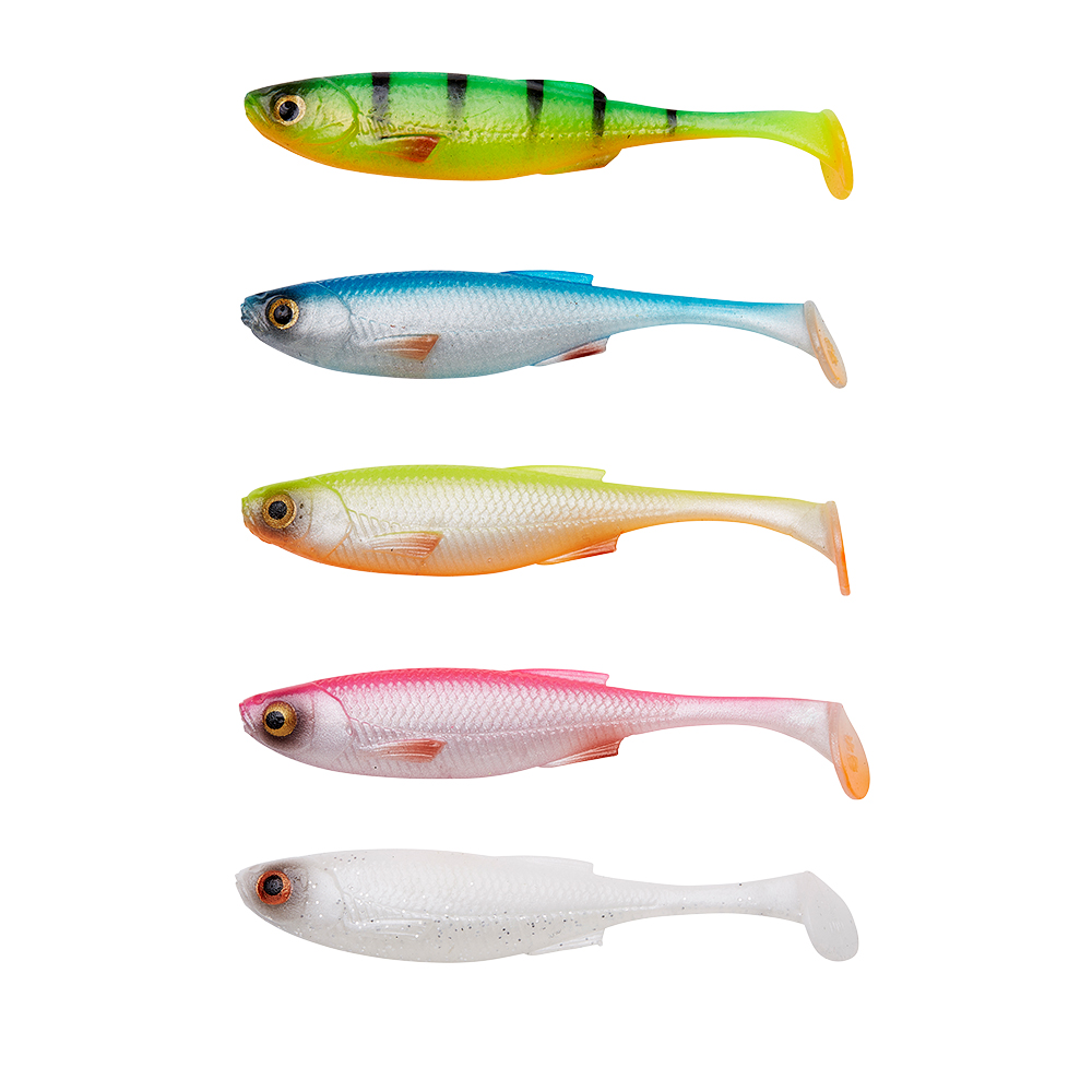 Приманка Savage Gear Craft Shad 8.8см 4.6гр Clear Water Mix уп.5шт - фото 1