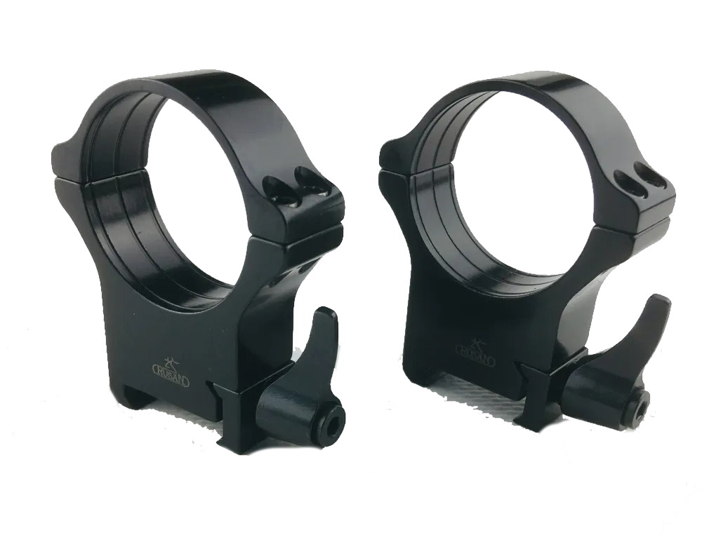 Кольца Rusan быстросъемные Weaver на 34мм H18 рычажные 050-34-18-R - фото 1