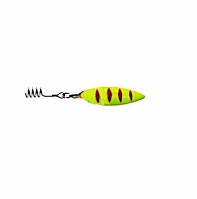 Блесна Ecogear Blade spin round blade S mat chartreuse 1/2 - фото 1