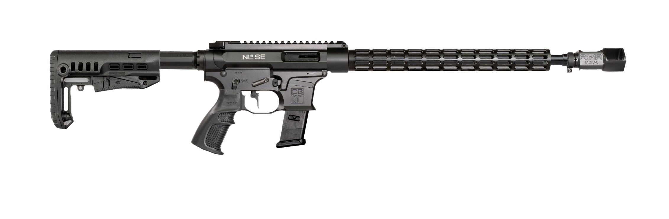 Карабин Adar 9x19 NL9SE 15'' резьба 16x1 Alfa Precision Glock Sport V2 - фото 1