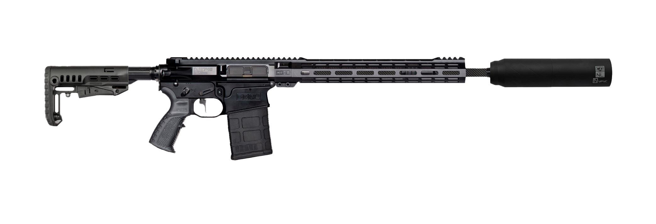 Карабин Adar 6,5Creedmor NL745 Carbone 16" Middle 5/8-24 ДТК URUS CGNL - фото 1