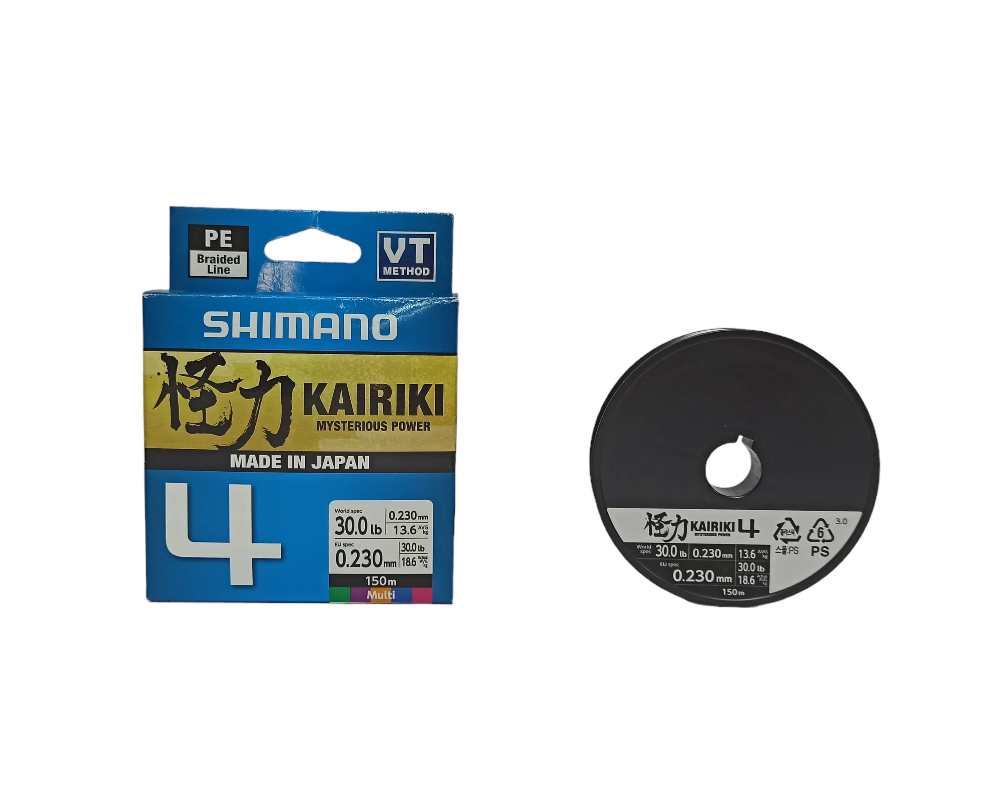 МП Плетеный шнур Kairiki 4  150m 0.23mm 18.6kg Multi C - фото 1