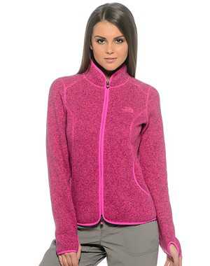Куртка The North Face W Crescent point full zip plush purp heath - фото 1