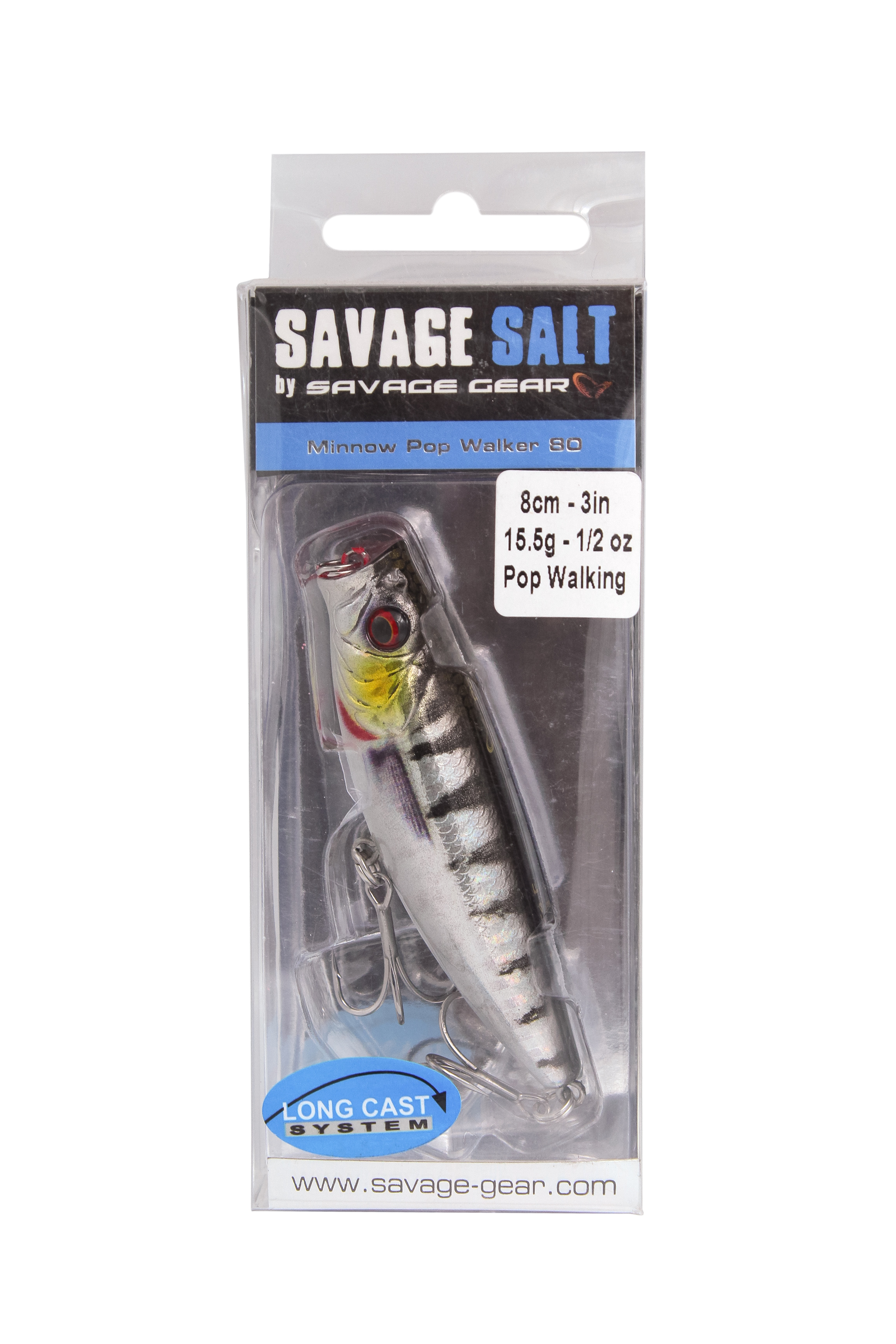 Воблер Savage Gear 3D minnow pop walker 8см 15,5гр  F barracuda PHP - фото 1