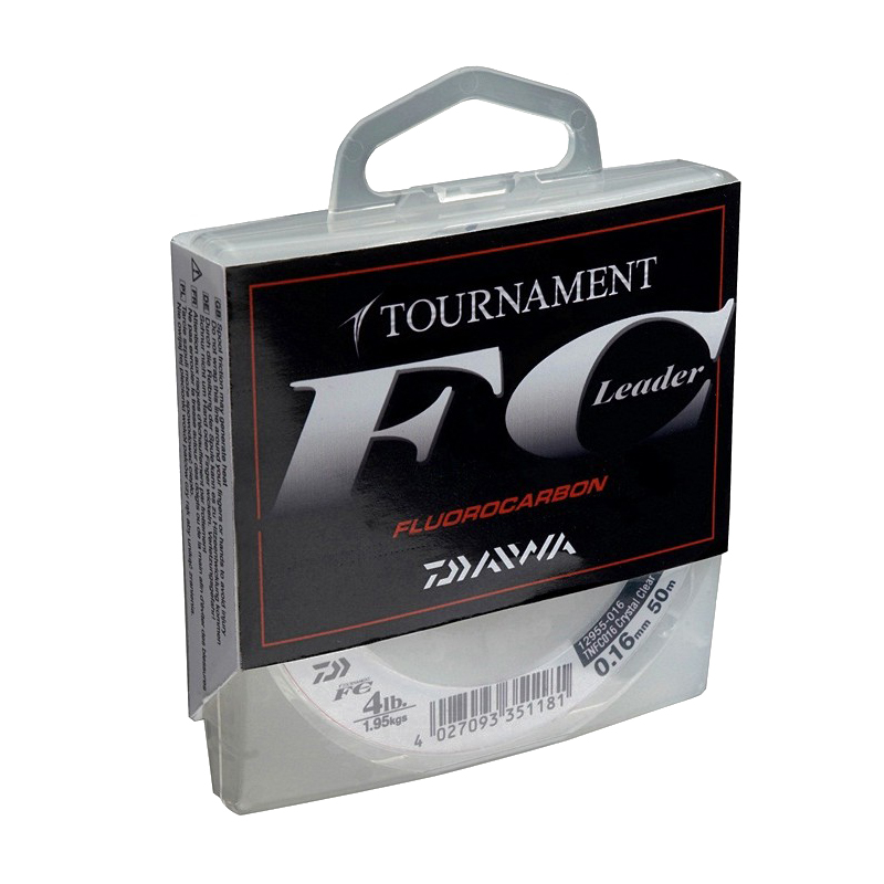 Леска Daiwa Tournament fluorocarbon FC Leader 50m 0.20мм - фото 1