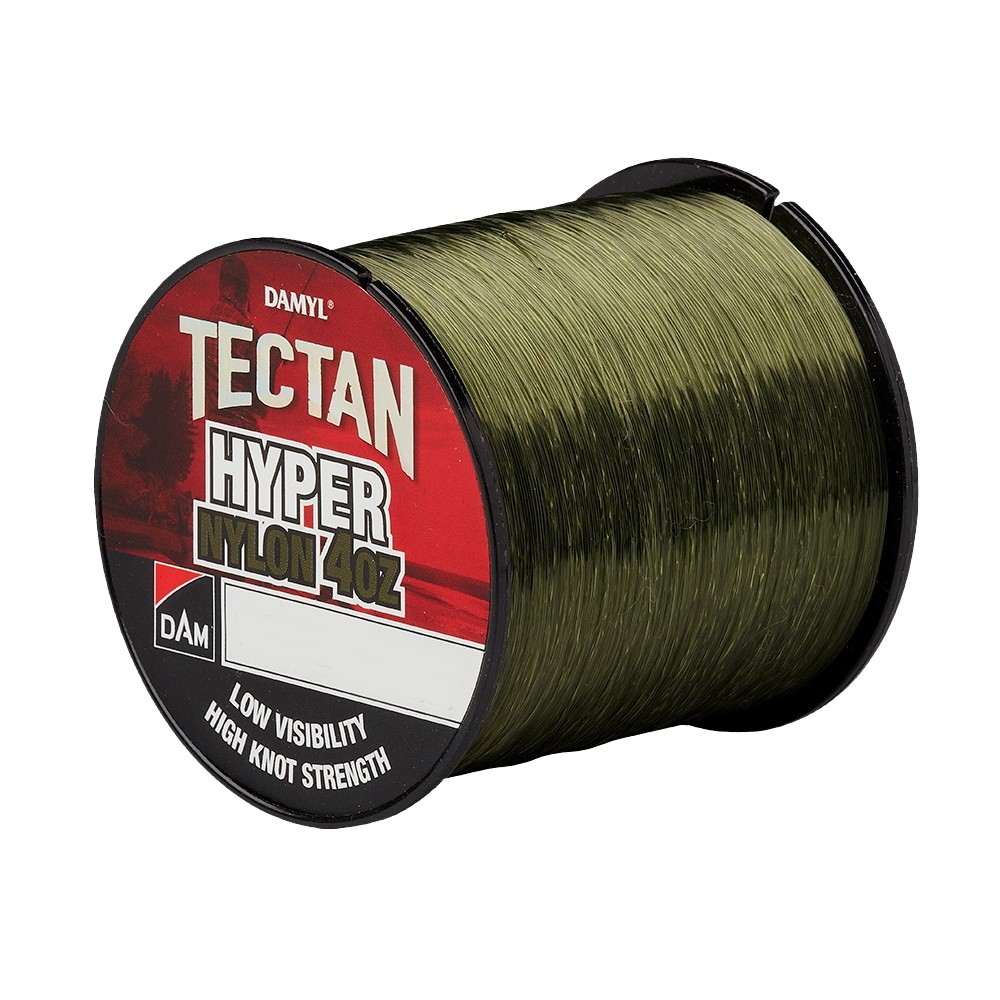 Леска DAM Tectan Hyper 4OZ 1.200м 0.30мм 6.8кг 15lbs dark green - фото 1