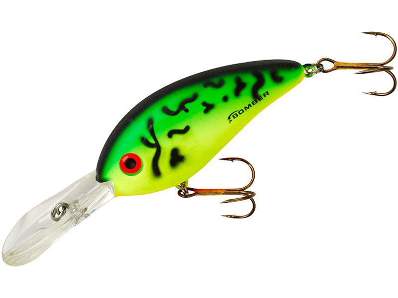 Воблер Bomber Fat free shad jr 6,13см 14гр fire tiger - фото 1