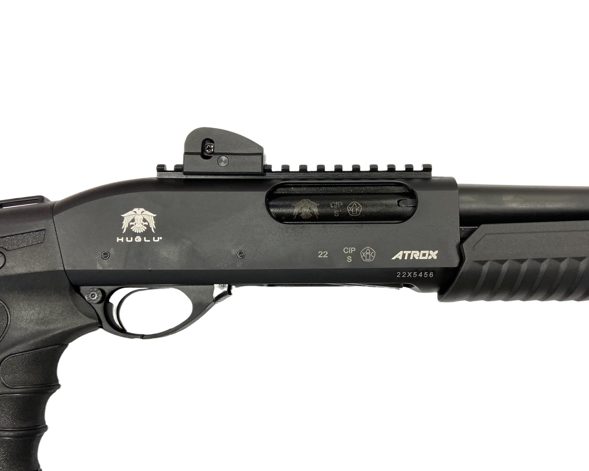 Ружье Huglu Atrox Tactic  Pump Action Shotgun 12x76 7+1 Weaver 510ммTelescopic