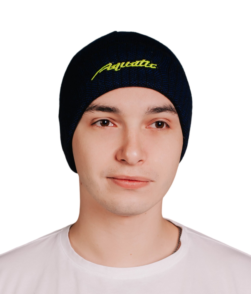 Шапка Aquatic Ш-09ТС темно-синий - фото 1