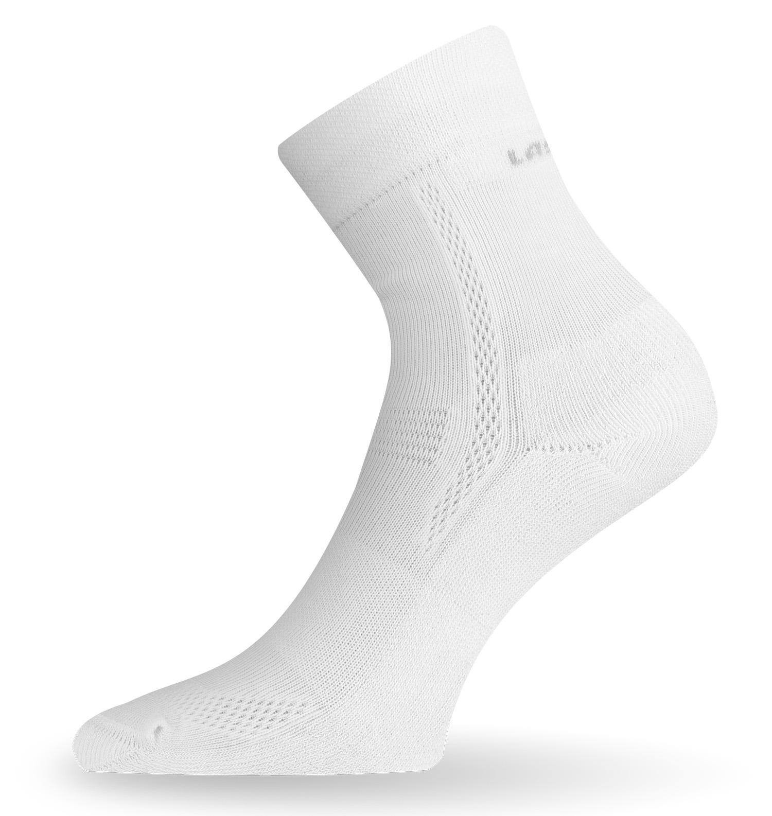 Носки Lasting AFE 001 cotton+polyamide белый М  - фото 1