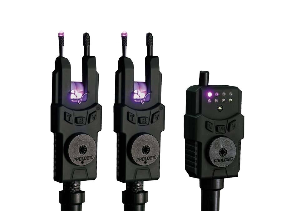 Набор сигнализаторов Prologic SMX alarms custom black WTS purple edition 2+1 - фото 1