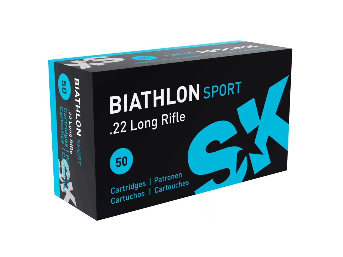 Патрон 22LR SK Biathlon Sport Round nose 2,59гр 1/50 - фото 1