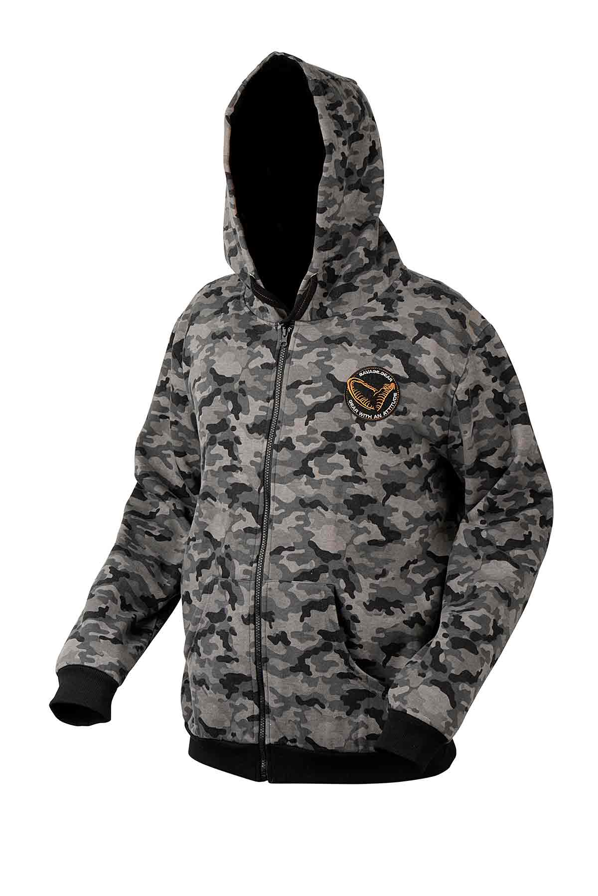 Толстовка Savage Gear Savage zip camo - фото 1