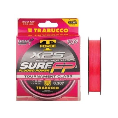 Леска Trabucco T-force XPS surf fluoro power 300м 0.355мм купить в интернет- магазине