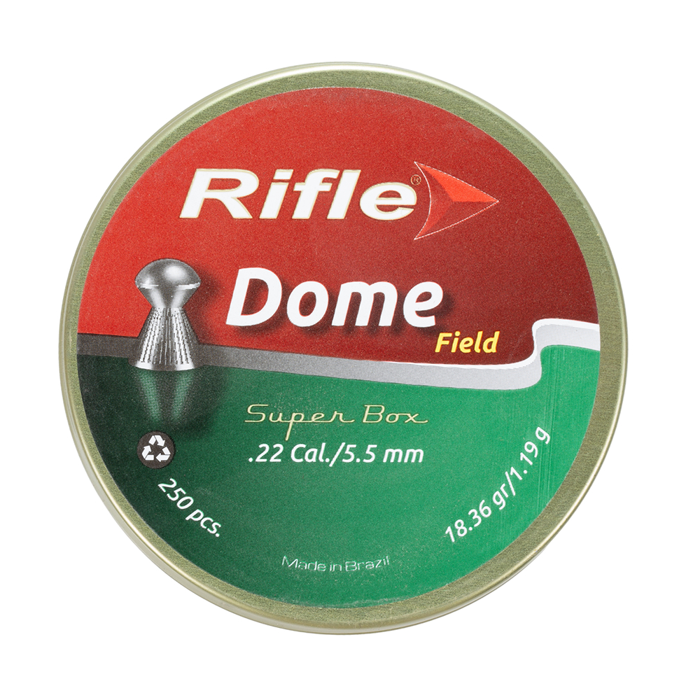 Пульки RIFLE Field Series Dome 5,5мм 1,19гр 250шт - фото 1