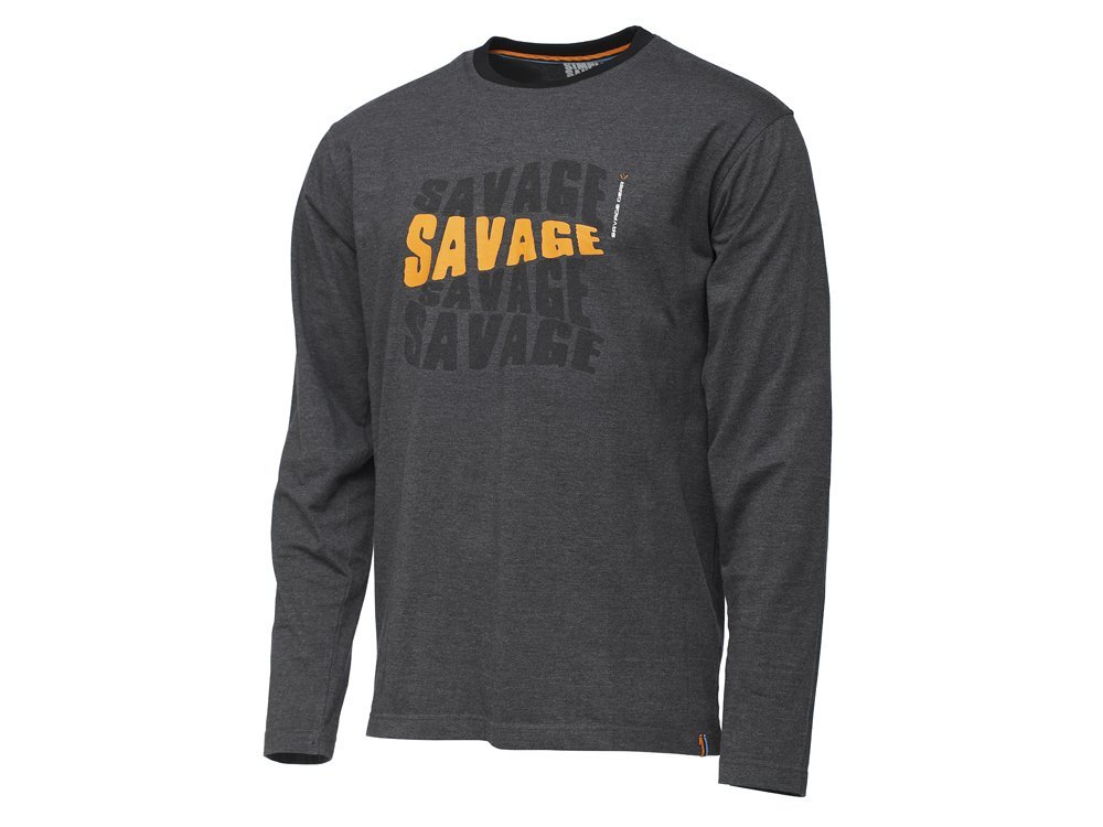 Футболка Savage Gear Simply Savage logo с длинным рукавом
