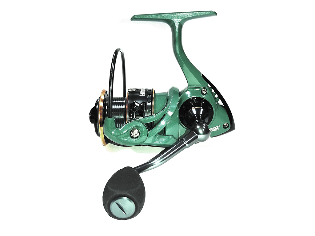 МП Катушка HITFISH FEEDER SICORA 4000 (6+1BB, Screw-in handle, 5.5:1) 352gr 8kg - фото 1