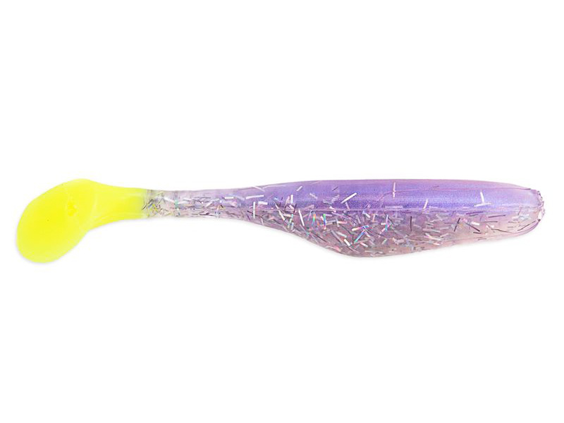 Приманка Bass Assassin Walleye Assassin 4&quot; Opening Night / Lime Tail - фото 1